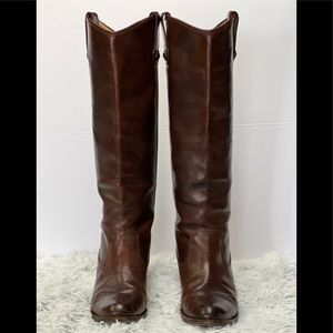 Frye Womens Jackie Pull On Boots - Chocolate 8.5